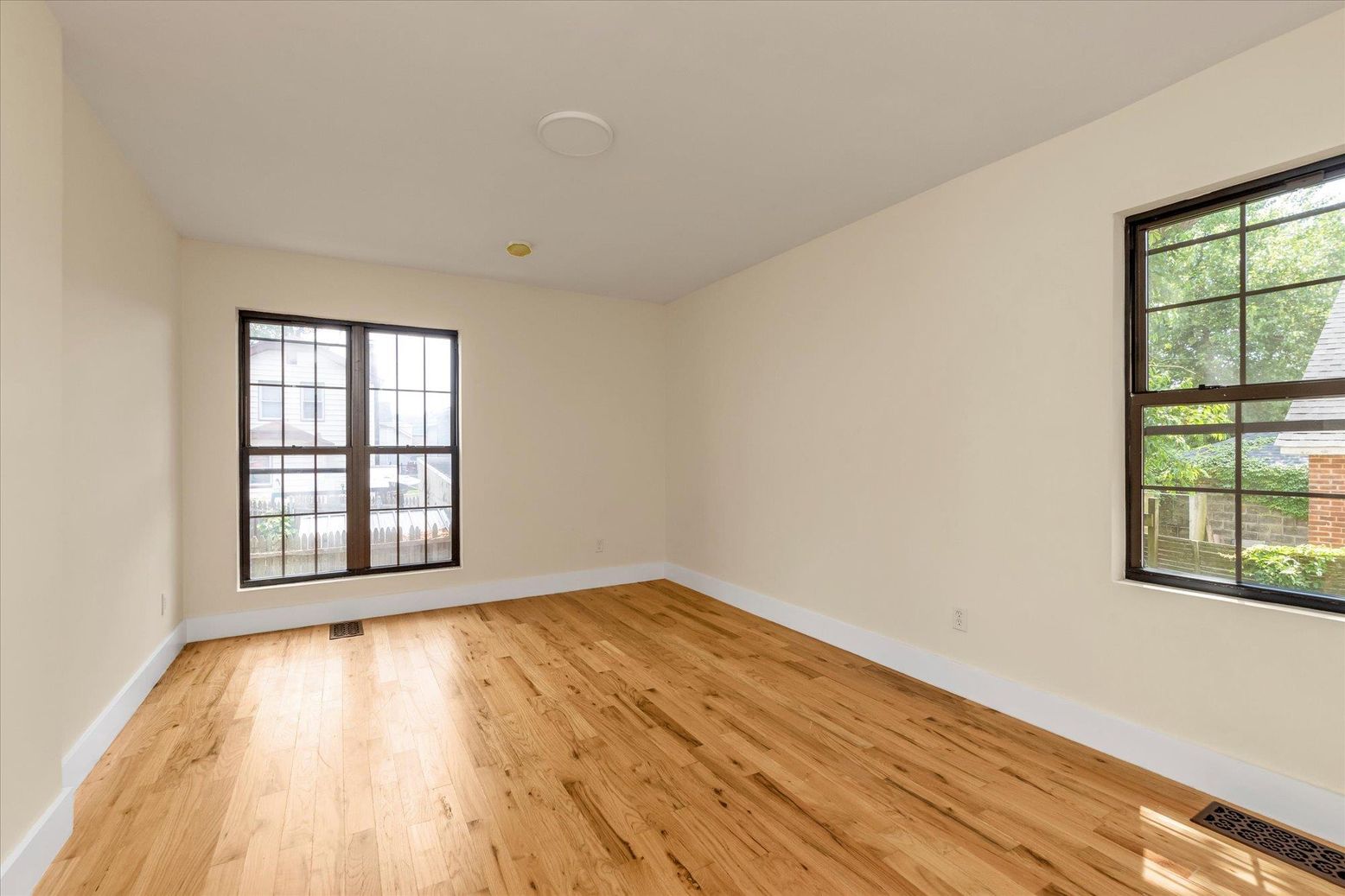 Empty room, Interior, Wood Texture Flooring