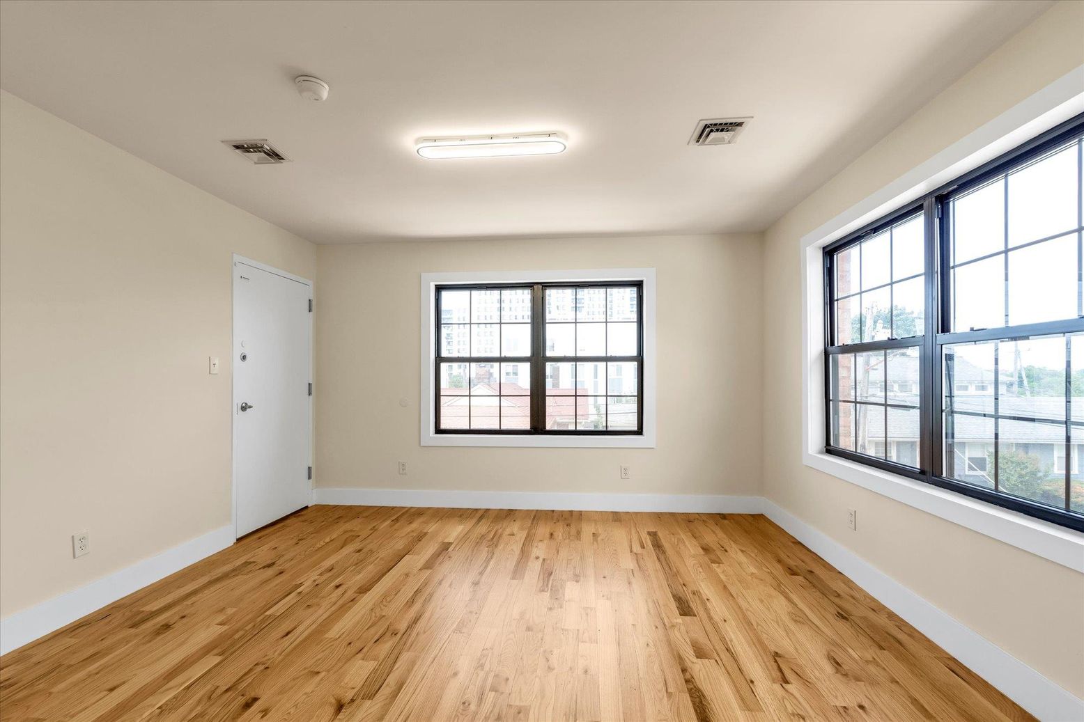 Empty room, Interior, Wood Texture Flooring