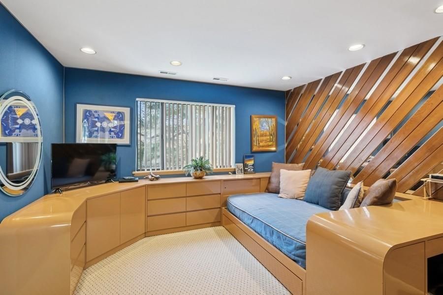 Interior, Recessed Lighting, Wooden Walls