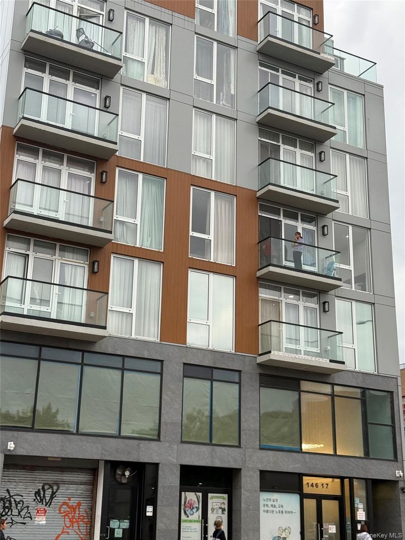 Exterior, Facade, Condo Building