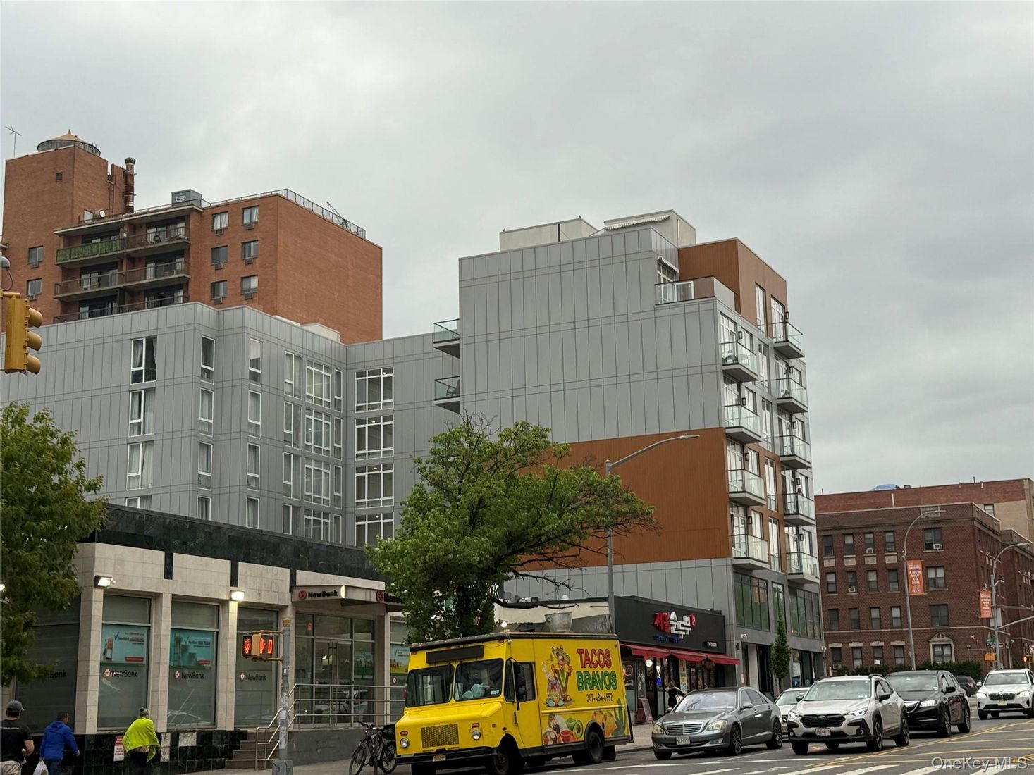 Exterior, Facade, Condo Building