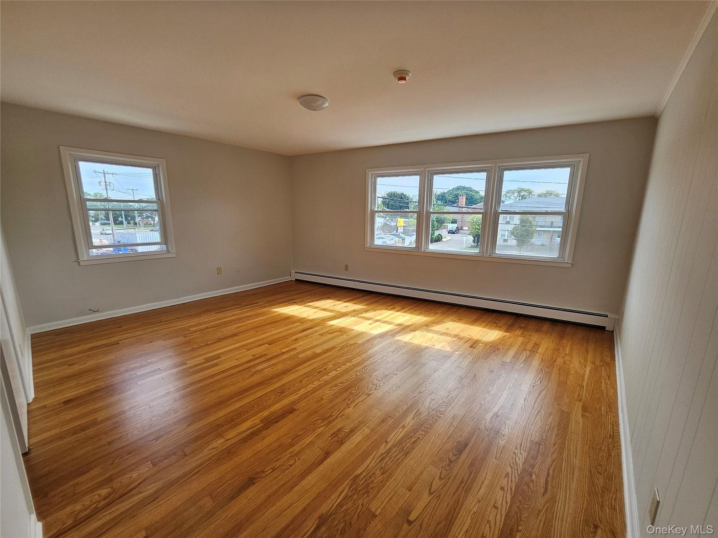 Empty room, Interior, Wood Texture Flooring