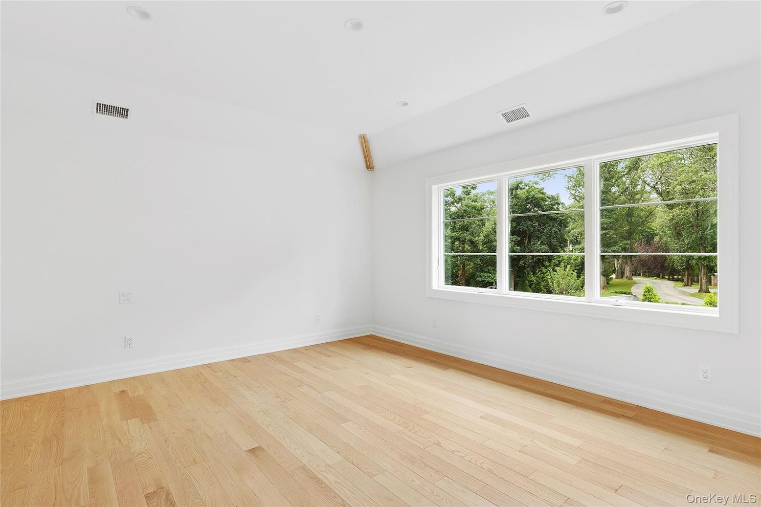 Empty room, Interior, Wood Texture Flooring