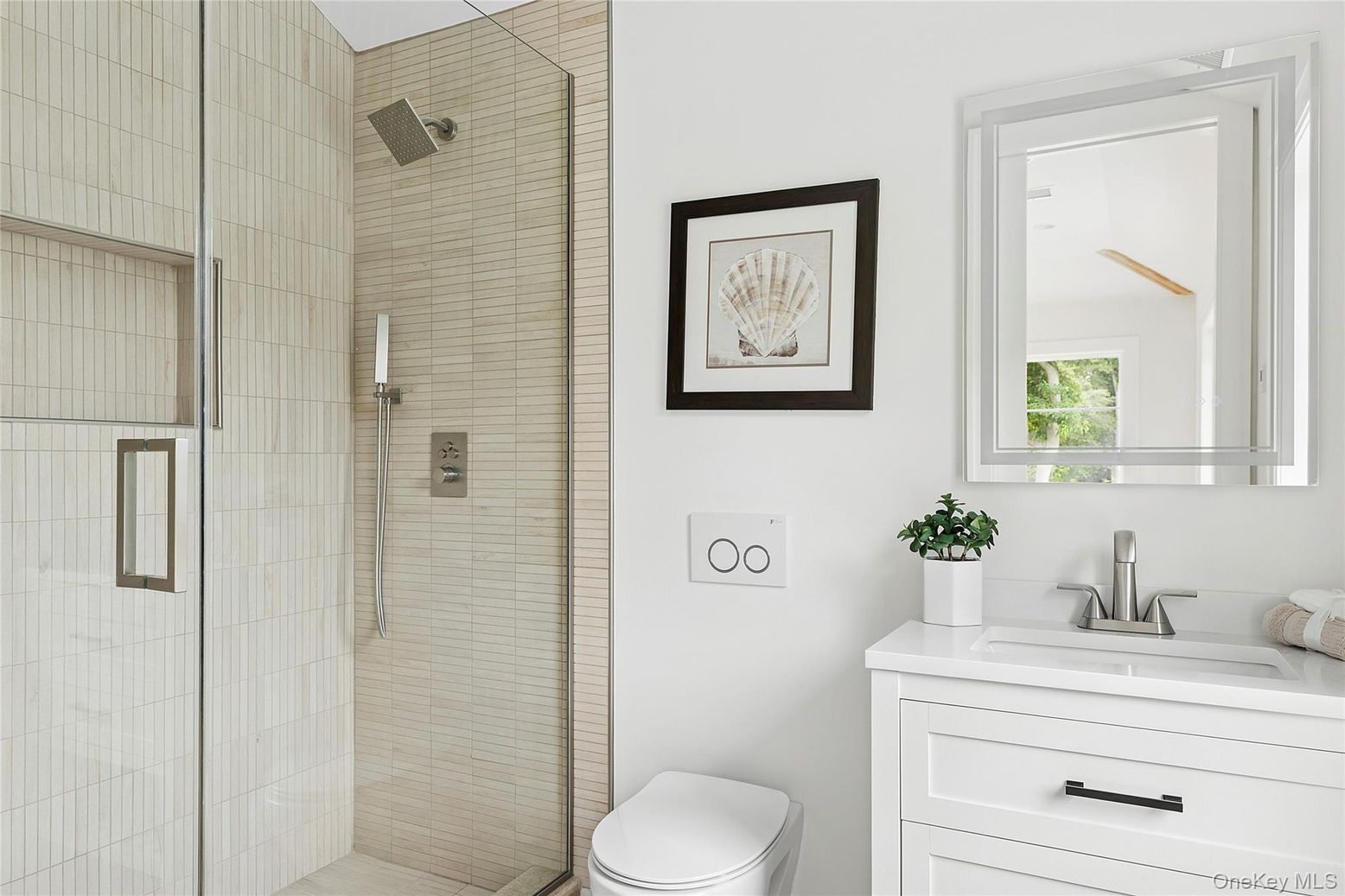 Bathroom, Glass Shower, Interior