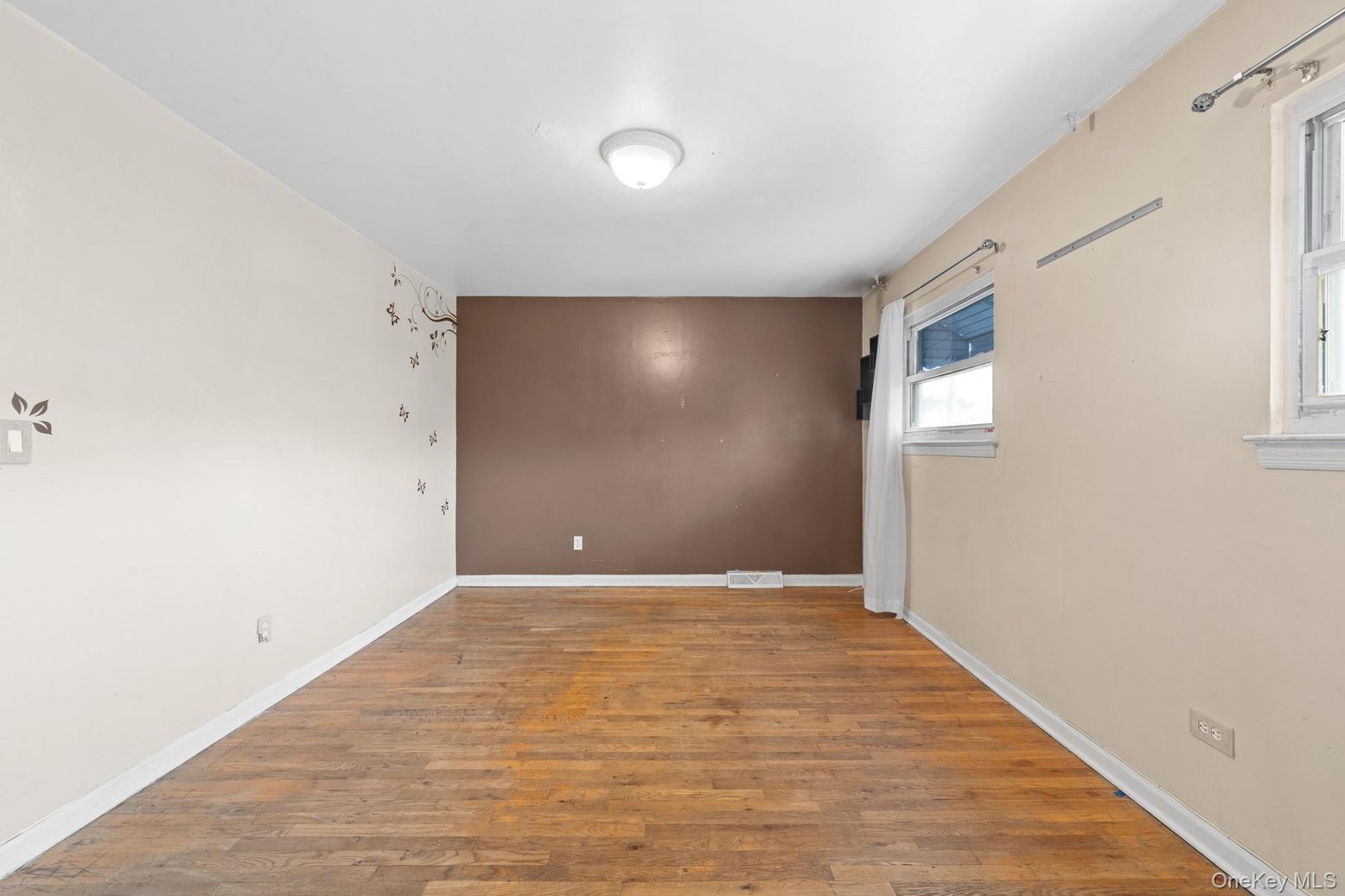 Empty room, Interior, Wood Texture Flooring