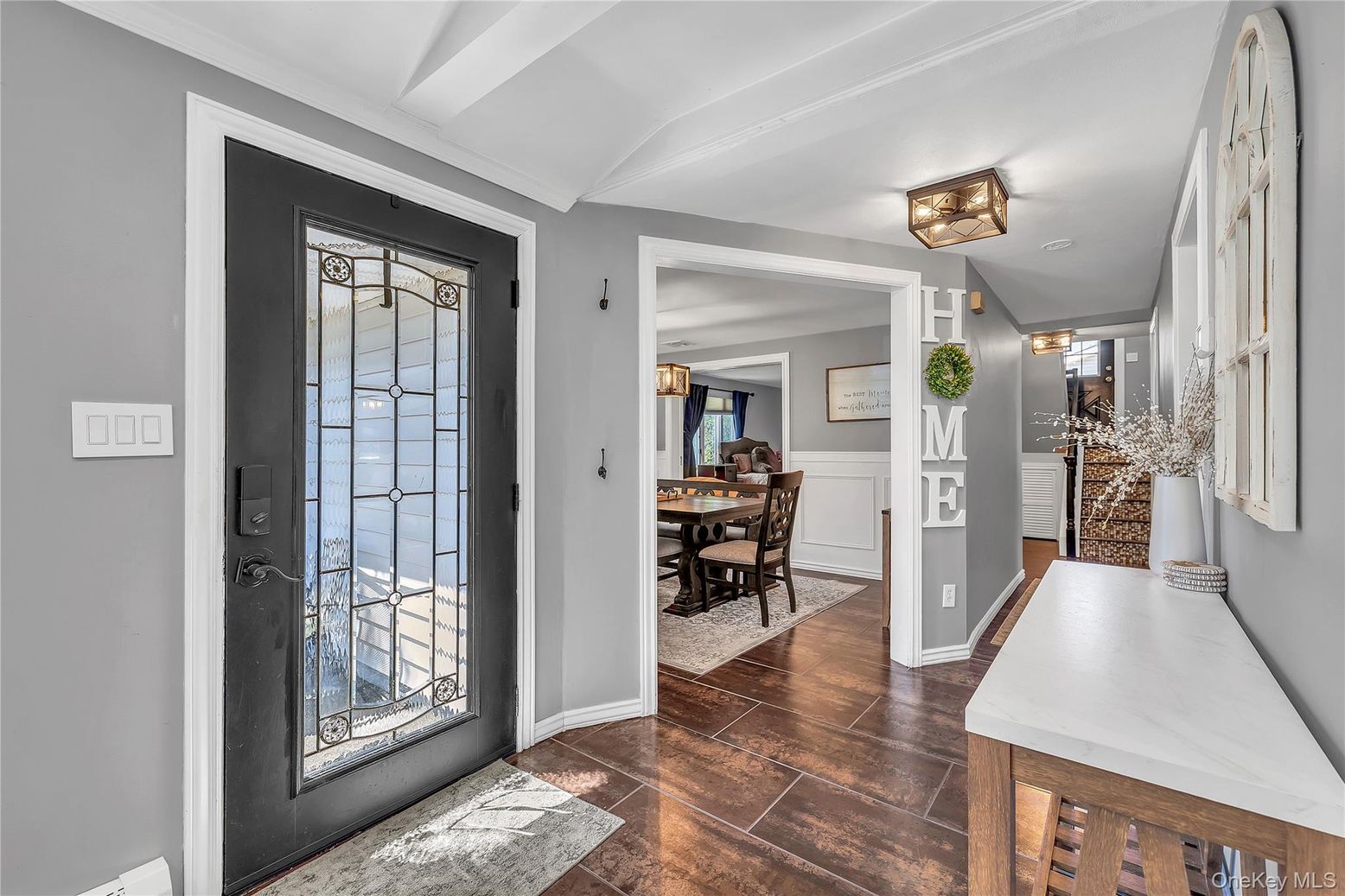 Dining room, Interior, Wood Texture Flooring