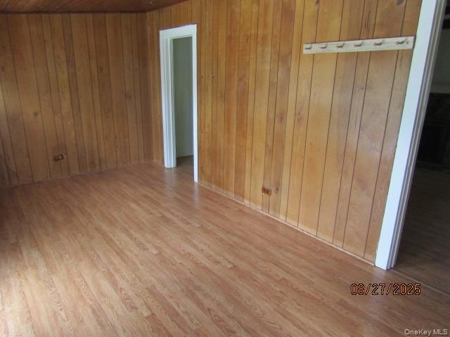 Empty room, Interior, Wood Texture Flooring, Wooden Walls