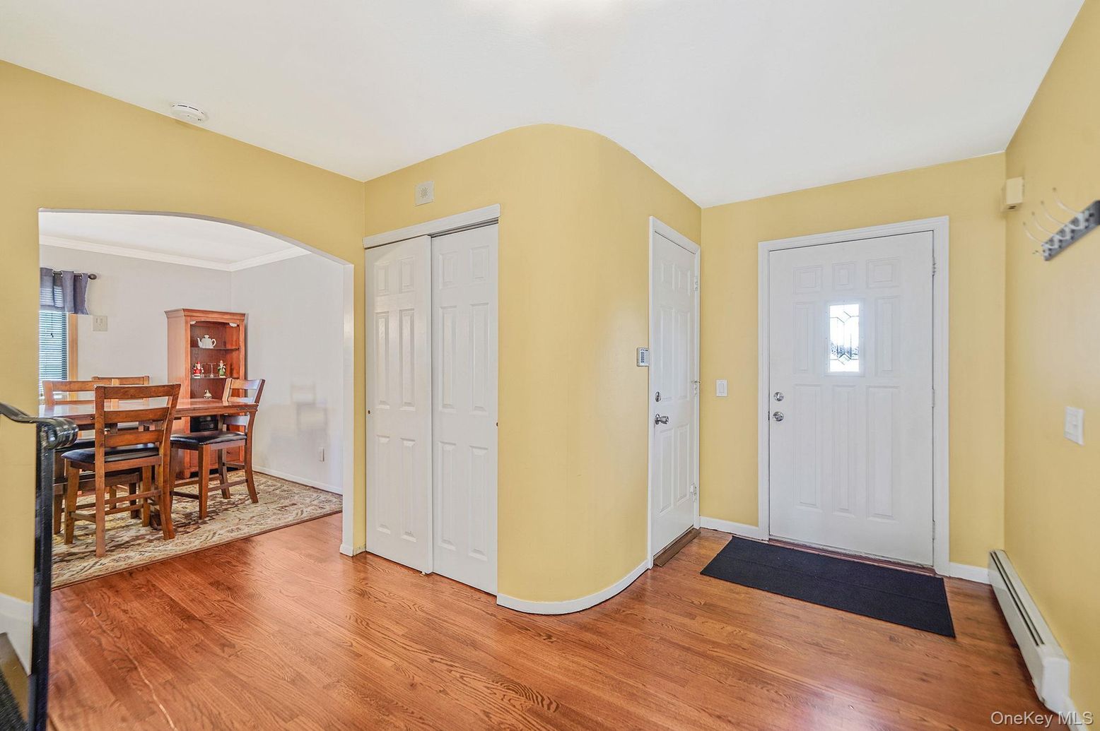 Dining room, Interior, Wood Texture Flooring