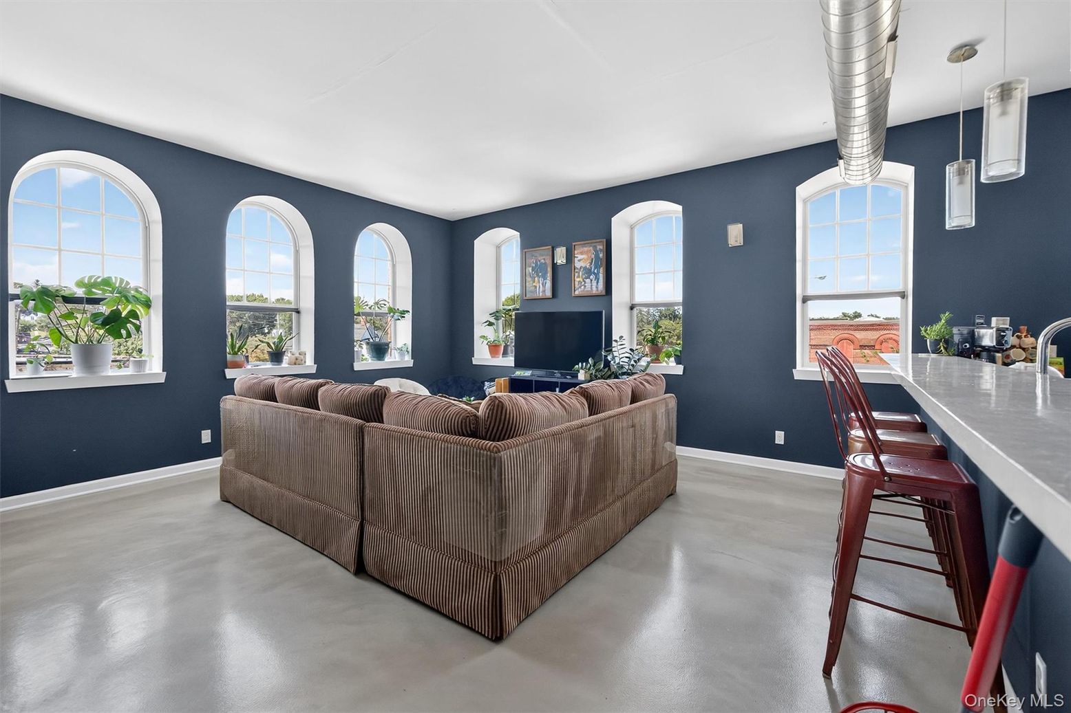 Interior, Living room, Pendant Lights