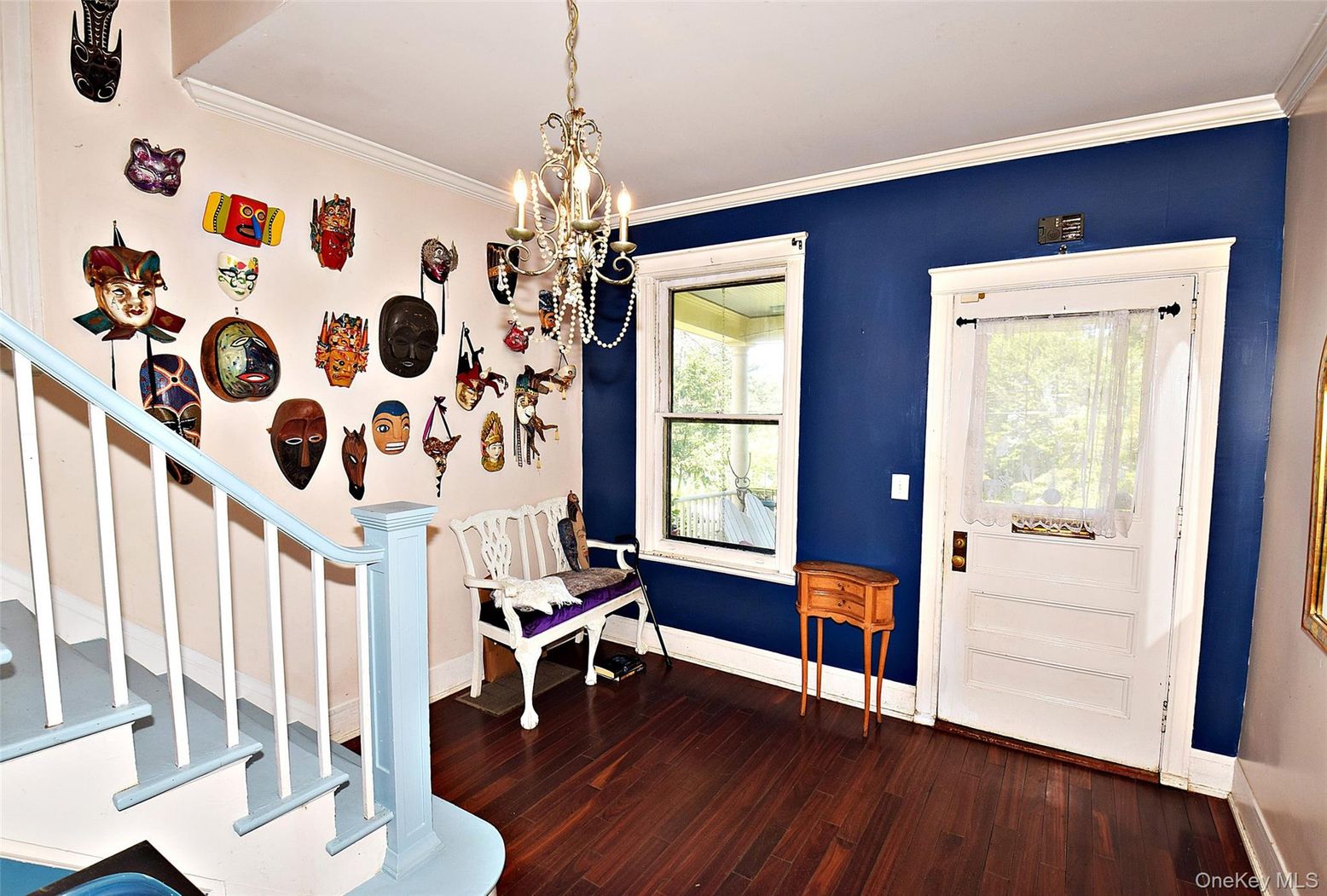 Chandelier, Interior, Wood Texture Flooring