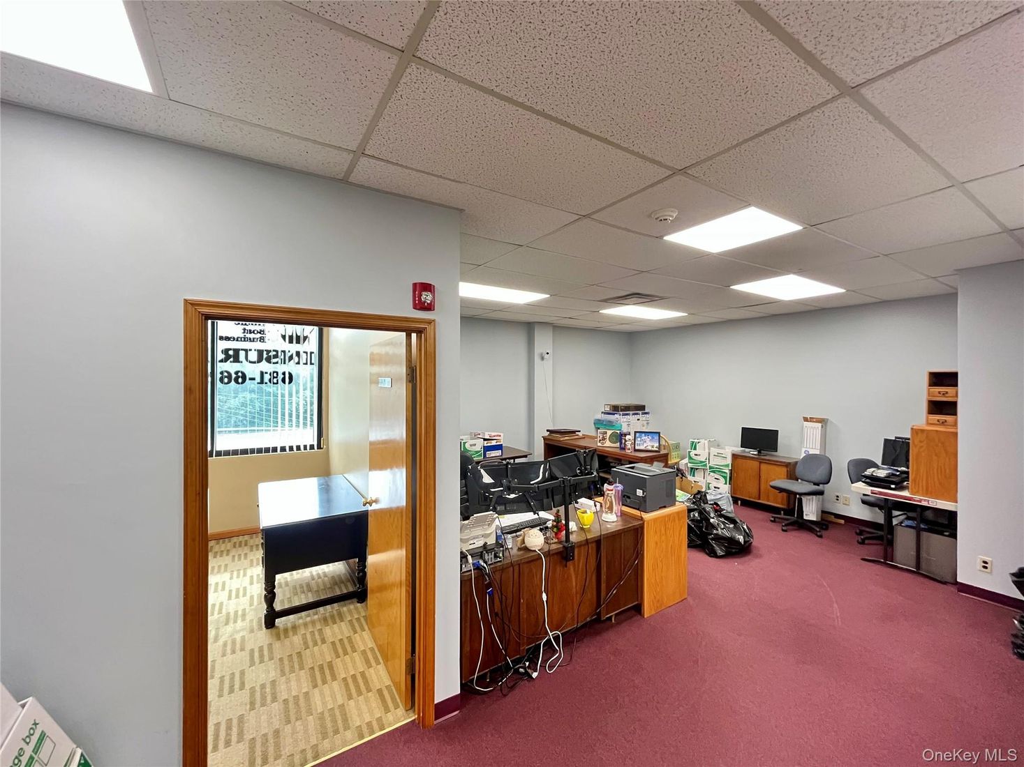 Home Office, Interior, Recessed Lighting
