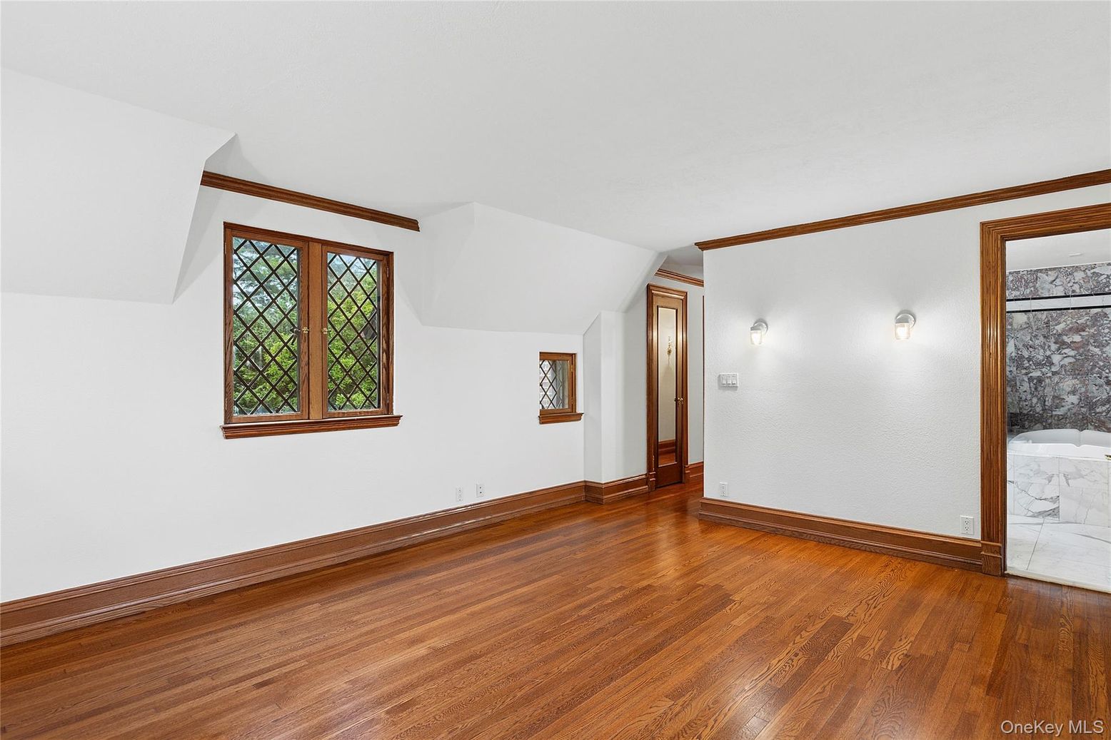 Empty room, Interior, Wood Texture Flooring