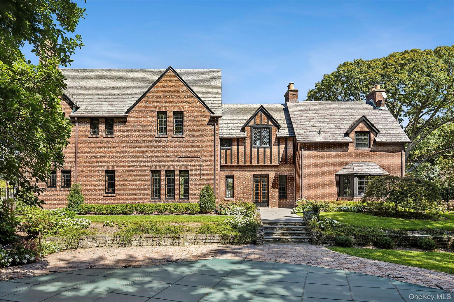 Exterior, Facade, Brick Facade, Tudor Revival