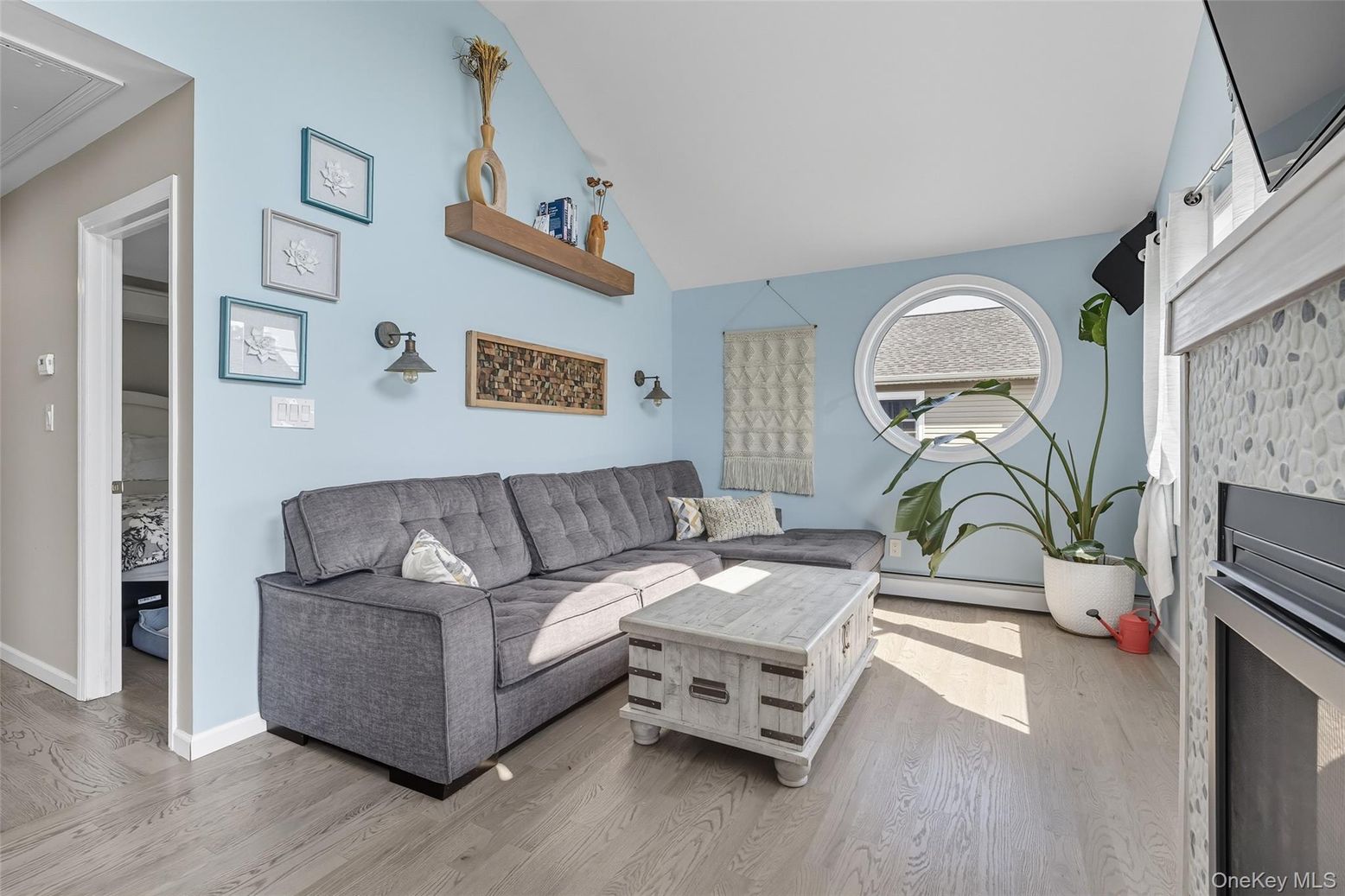 Fireplace, Interior, Living room, Wood Texture Flooring