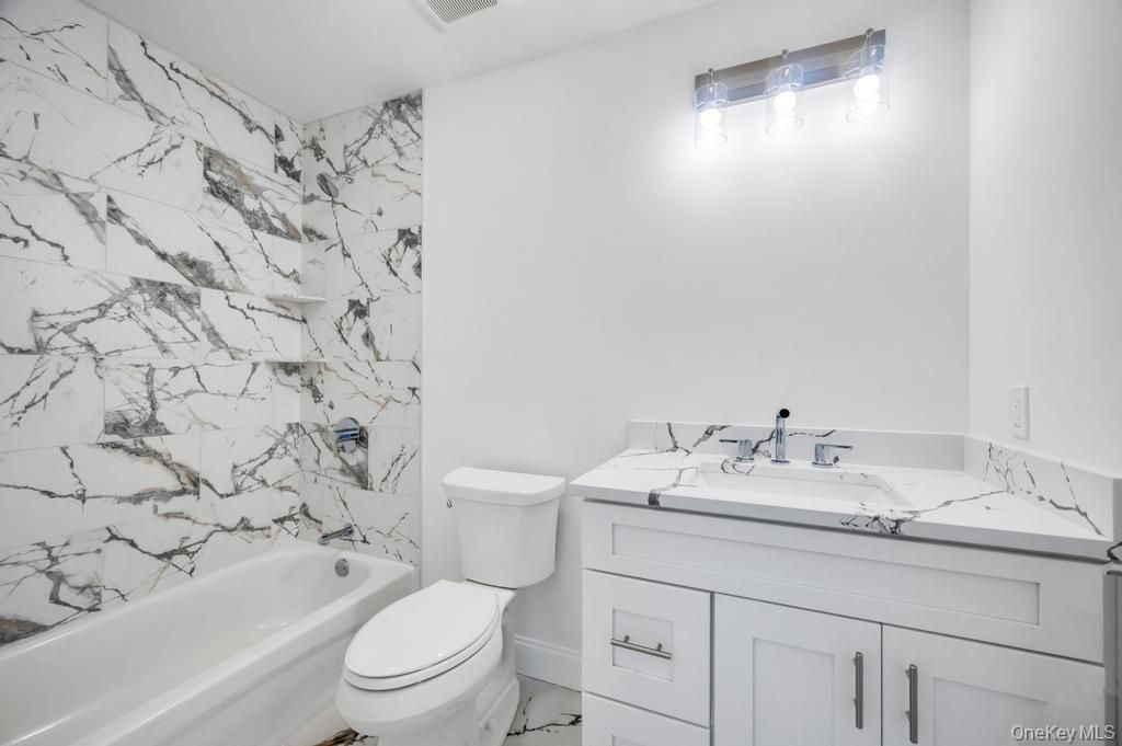 Bathroom, Interior, Marble Walls