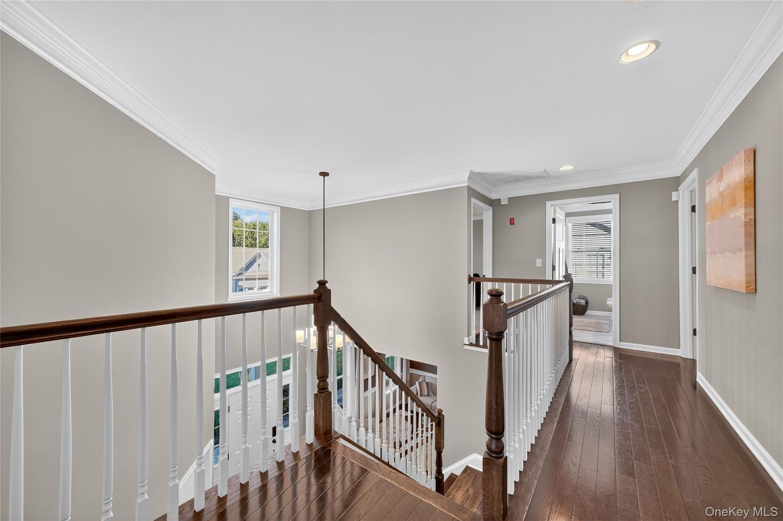 Interior, Pendant Lights, Recessed Lighting, Wood Texture Flooring