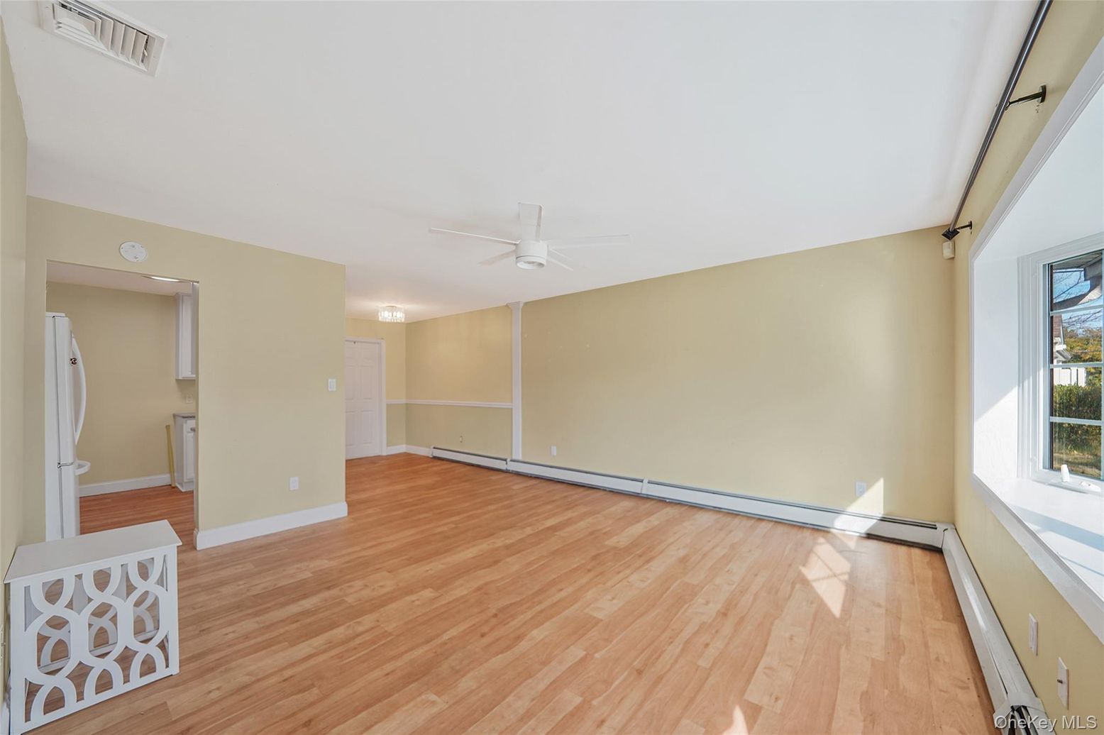 Empty room, Interior, Wood Texture Flooring