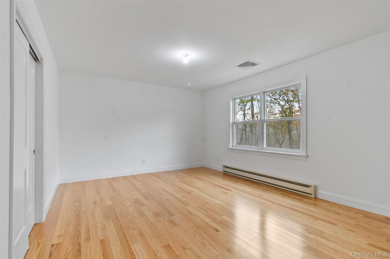 Empty room, Interior, Wood Texture Flooring