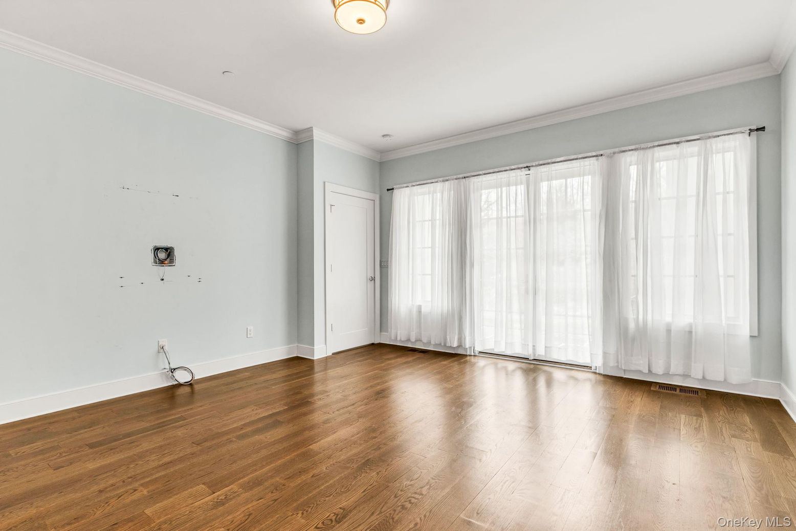 Empty room, Interior, Wood Texture Flooring