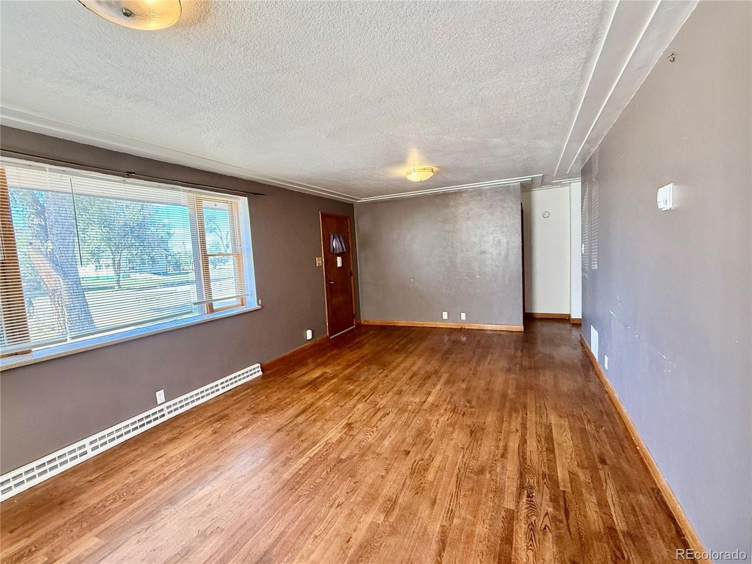 Empty room, Interior, Wood Texture Flooring