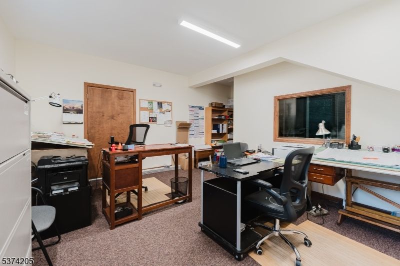 Home Office, Interior, Recessed Lighting