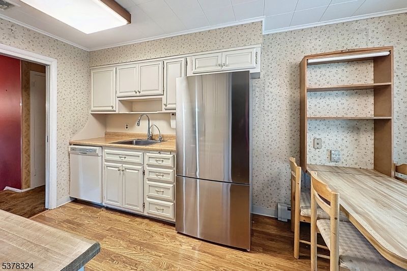 Dining room, Interior, Kitchen, Wood Texture Flooring