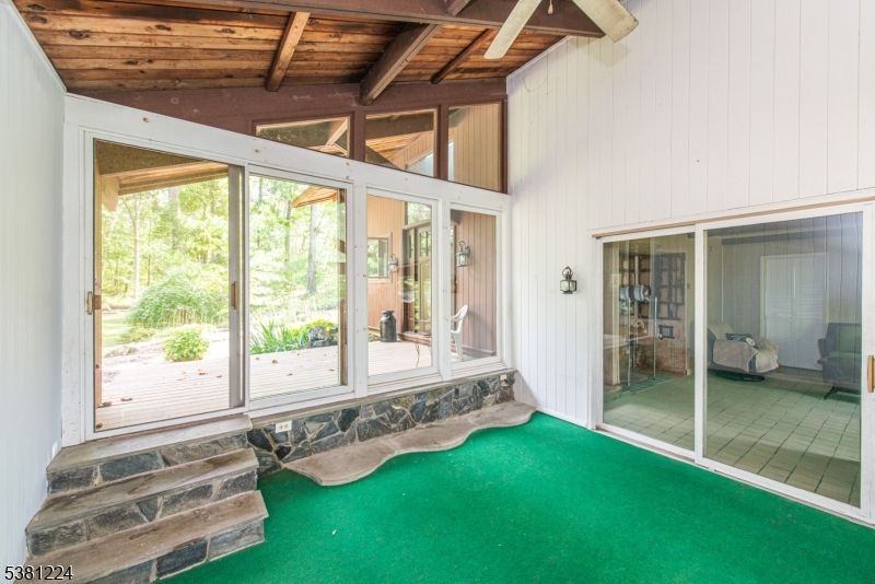Interior, Sun Room, Wooden Beams, Wooden Ceilings