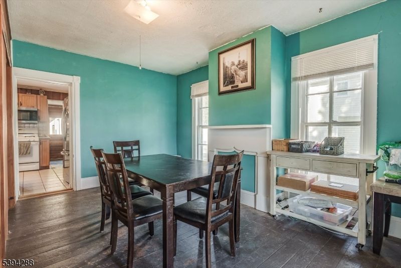 Dining room, Interior, Wood Texture Flooring