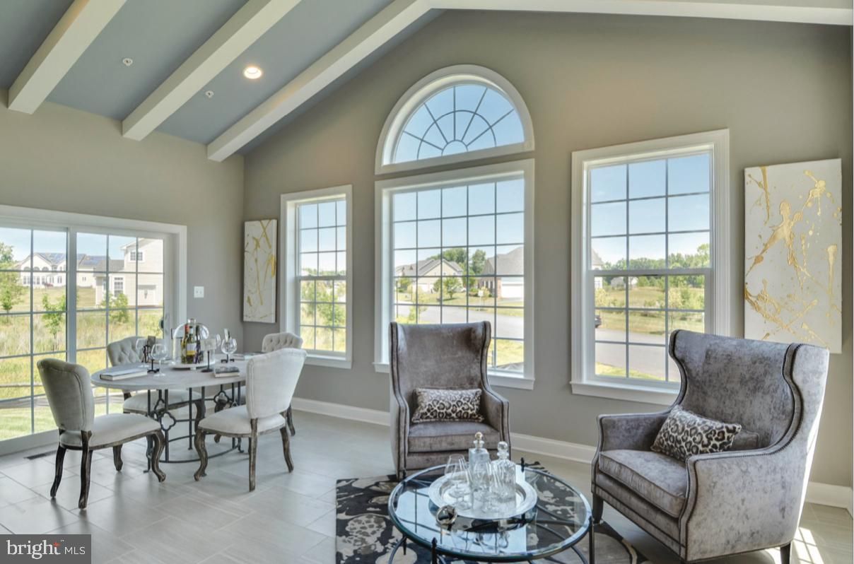 Dining room, Interior, Recessed Lighting