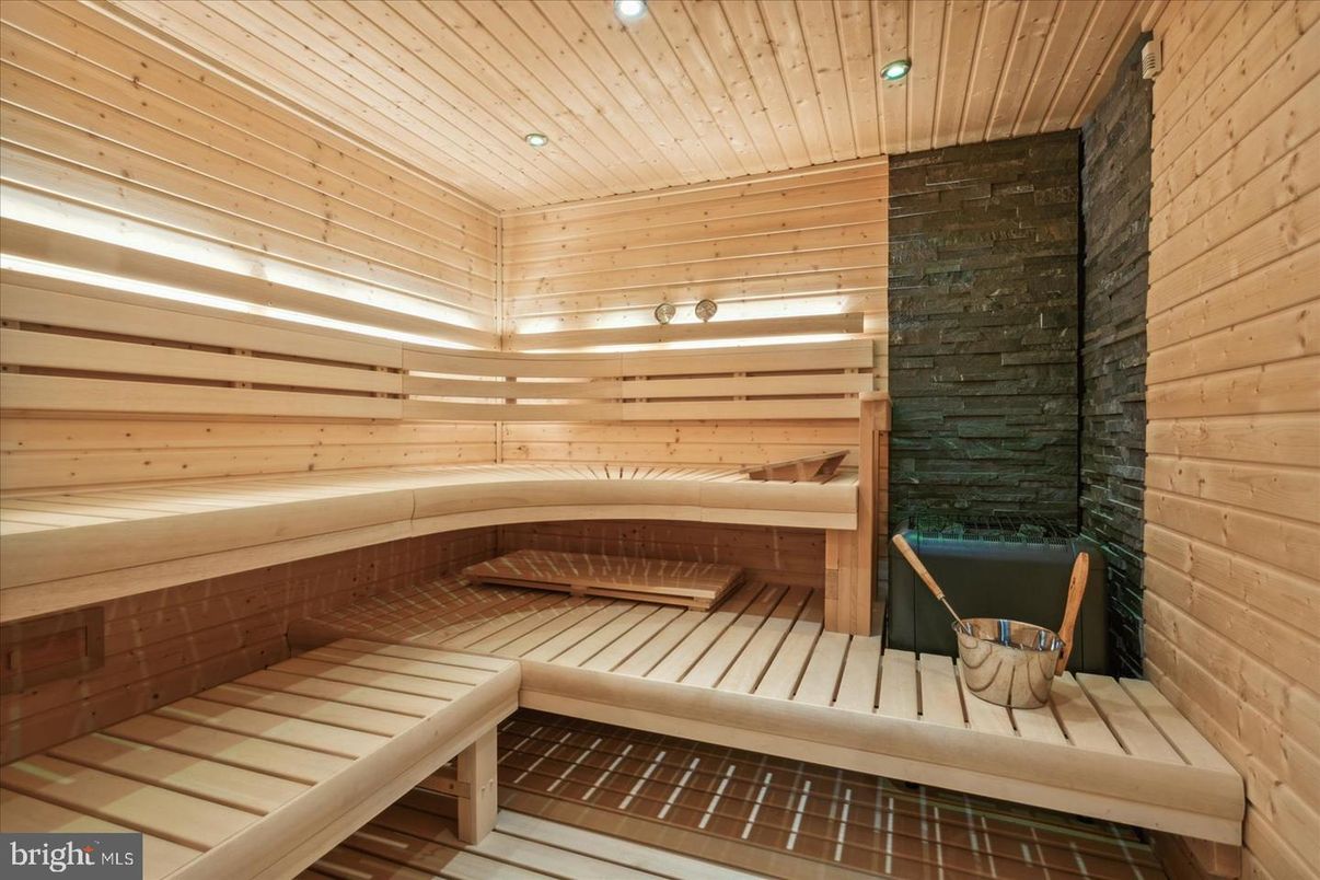 Interior, Recessed Lighting, Sauna Room
