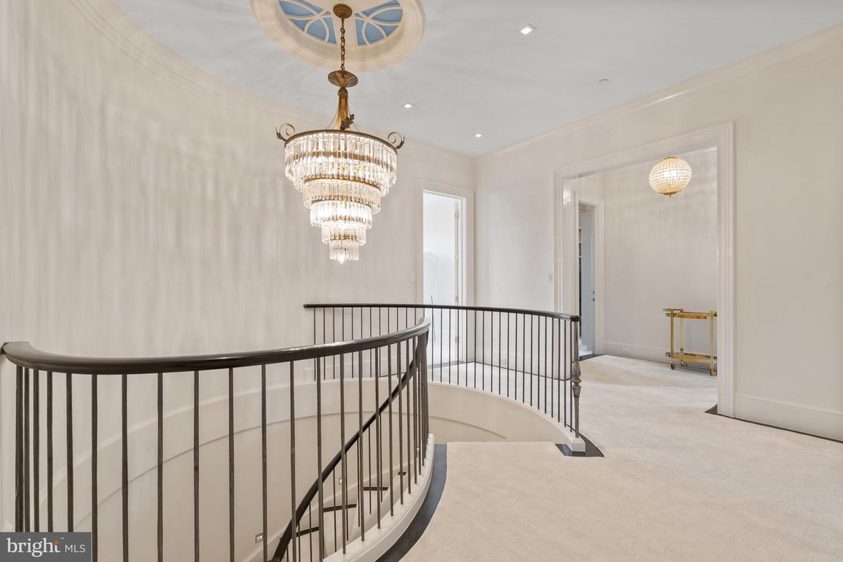 Chandelier, Interior, Recessed Lighting