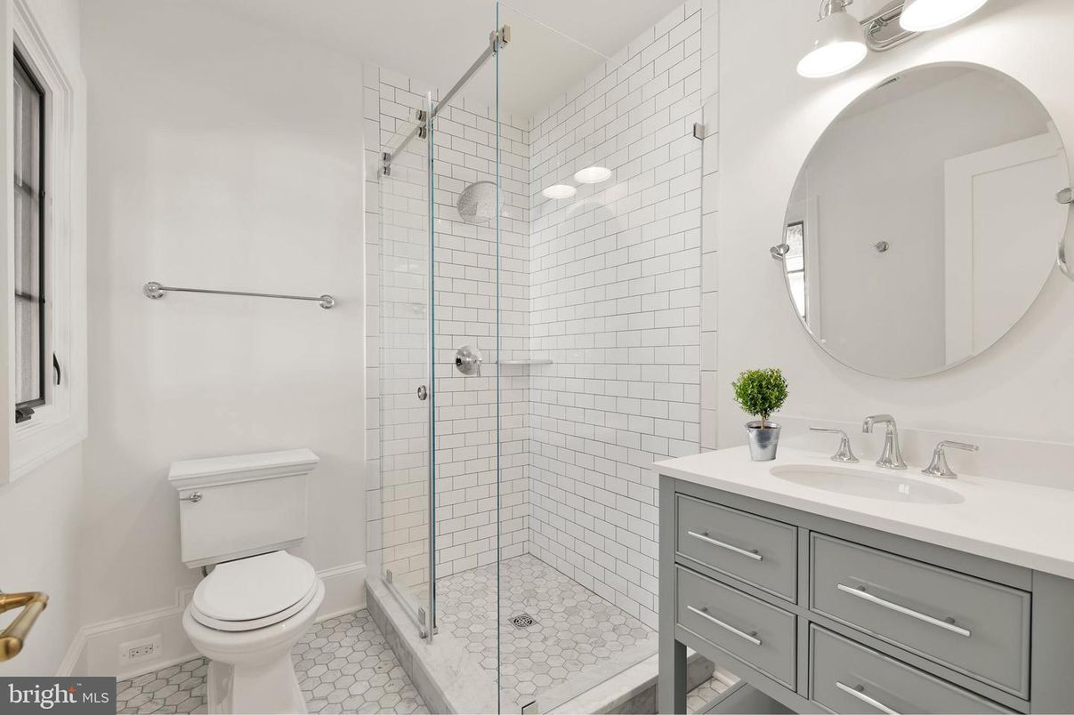 Bathroom, Glass Shower, Interior