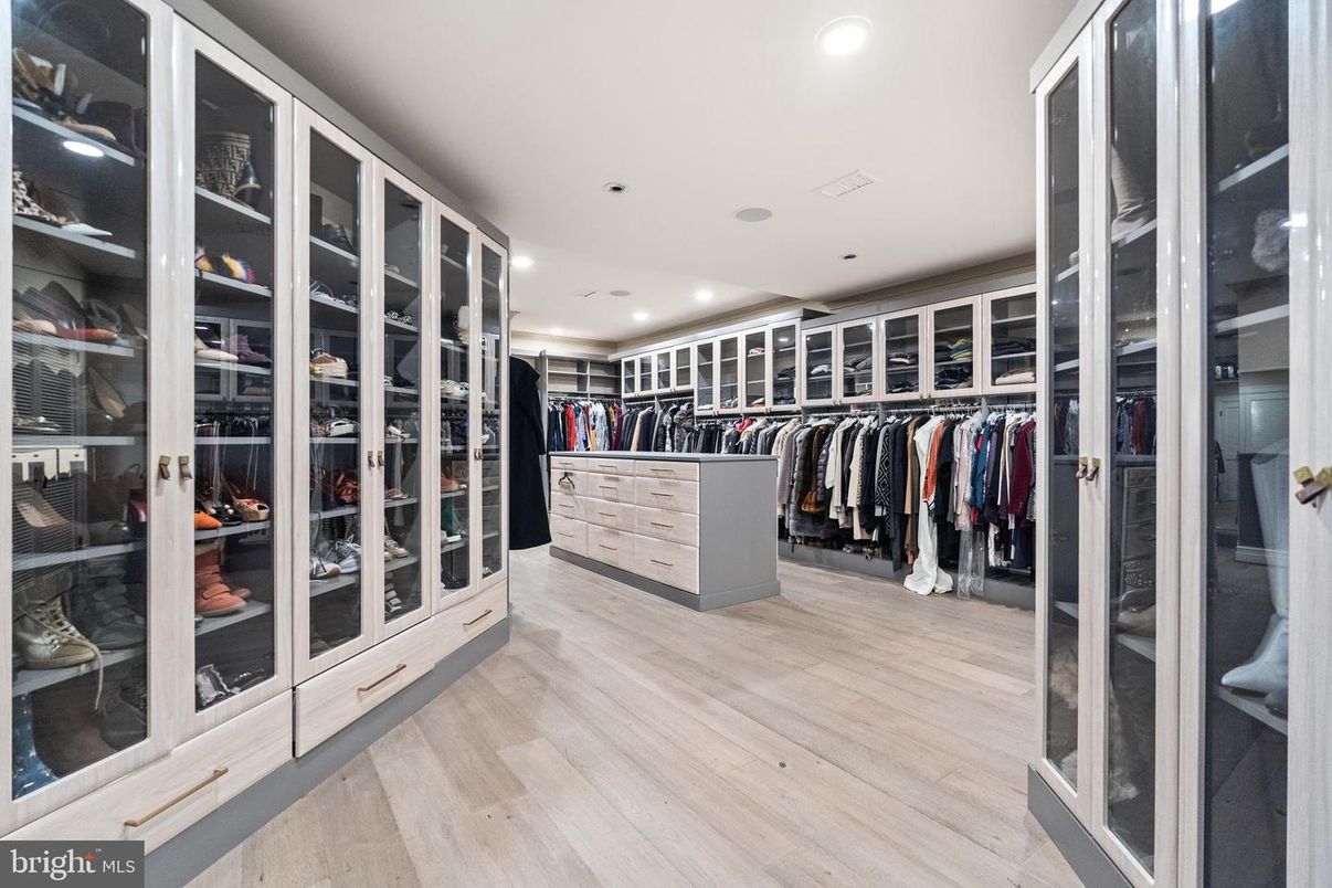 Interior, Recessed Lighting, Walk-in Closets, Wood Texture Flooring