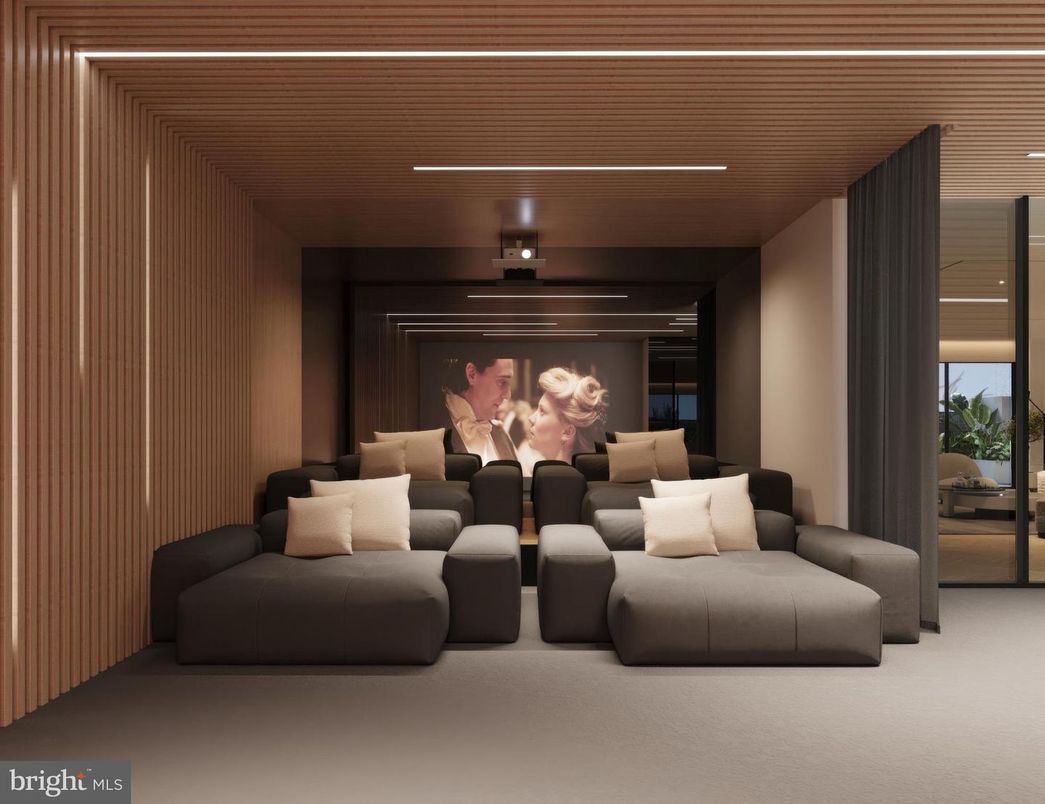 Home Theatre Room, Interior, Projection Screen, Theatre Room