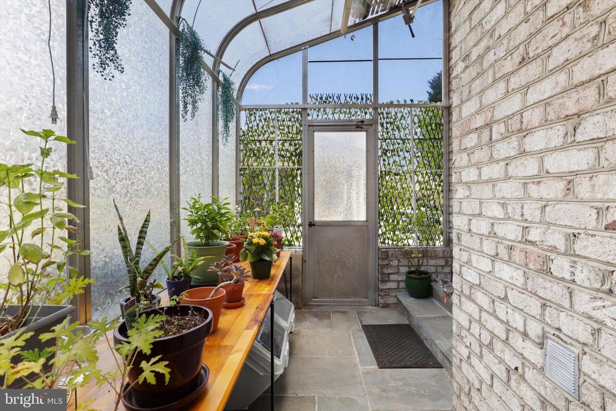 Interior, Stone Walls, Sun Room