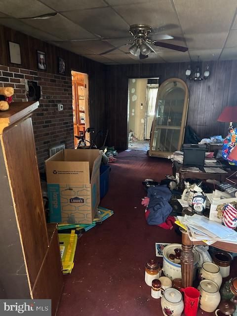 Interior, Stone Walls