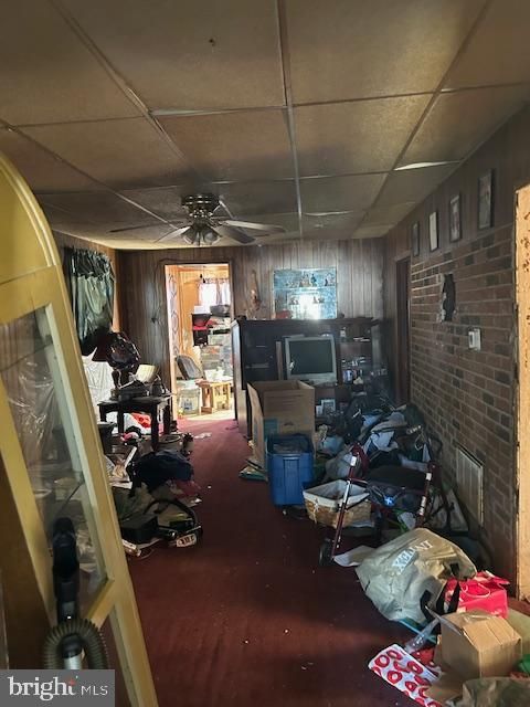 Interior, Stone Walls