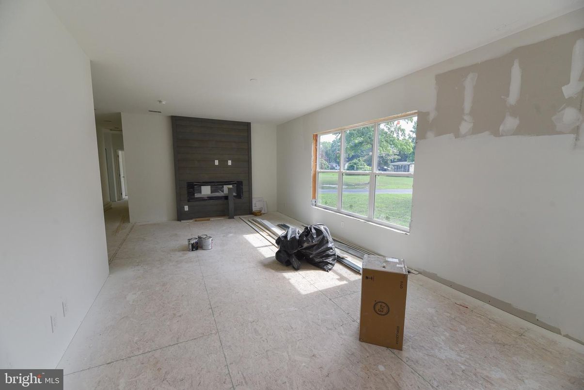 Fireplace, Interior, Recessed Lighting, Wooden Walls