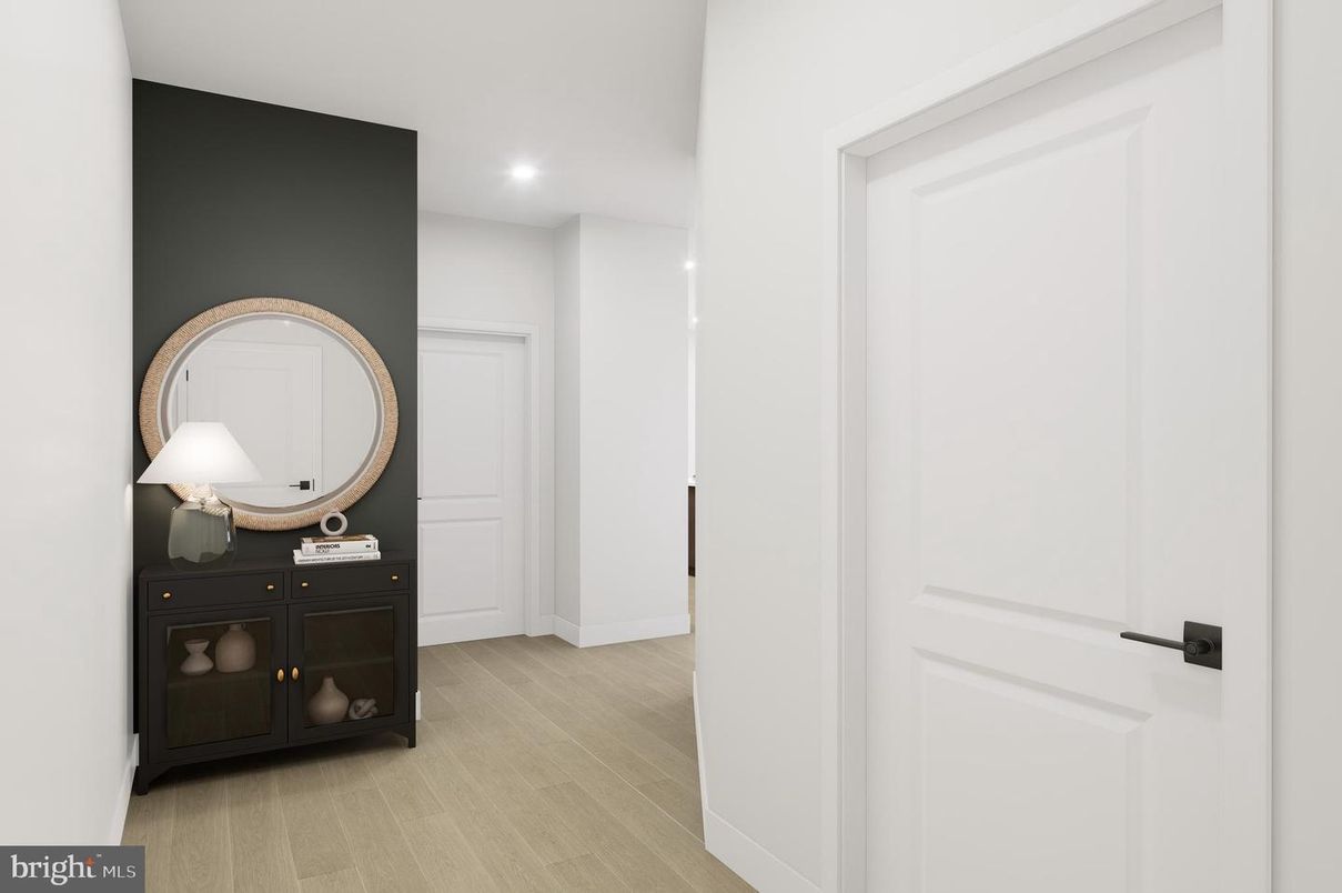 Interior, Recessed Lighting, Wood Texture Flooring