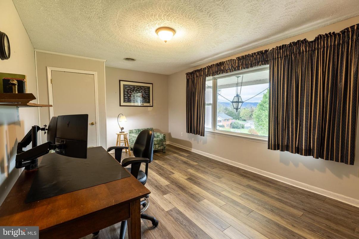 Home Office, Interior, Wood Texture Flooring