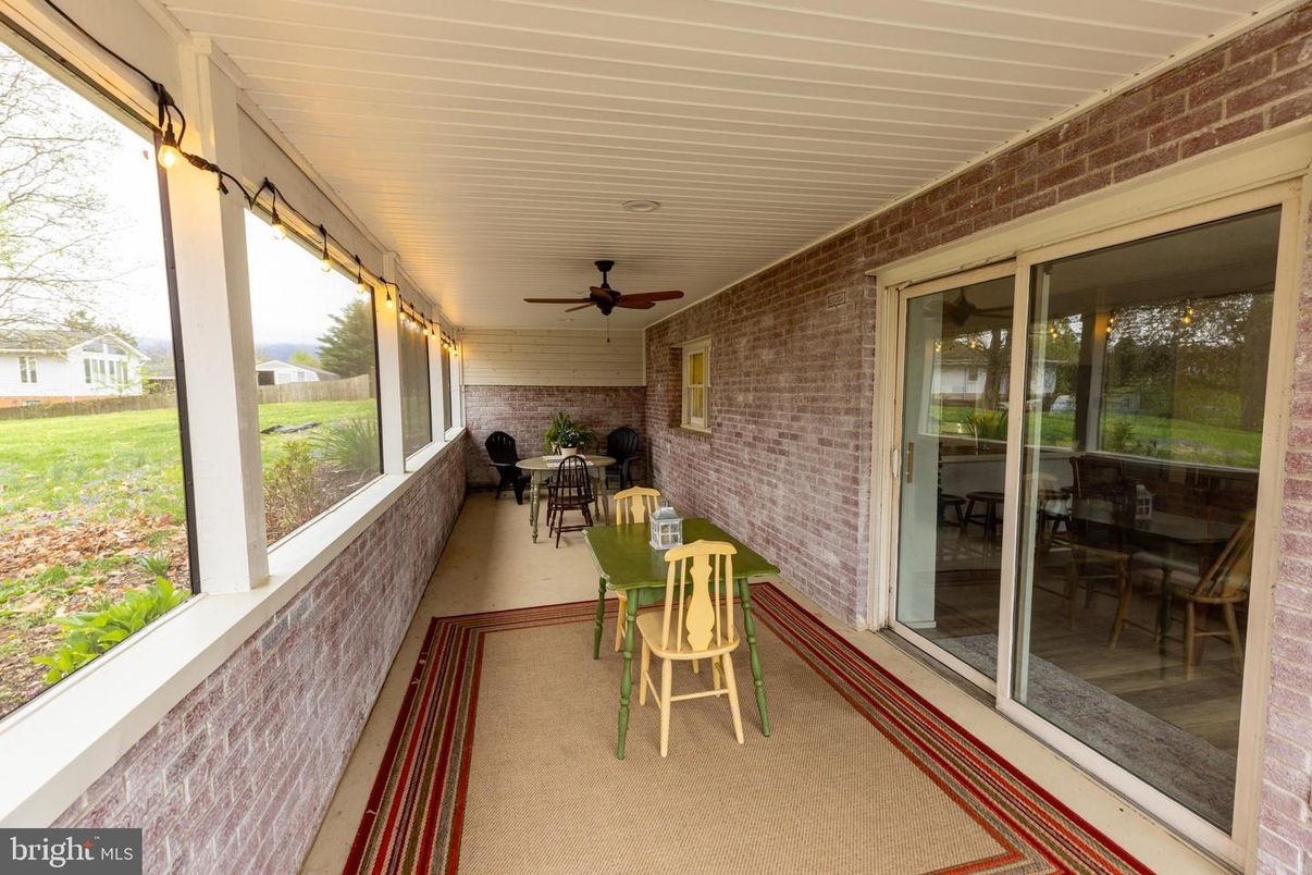Interior, Stone Walls, Sun Room
