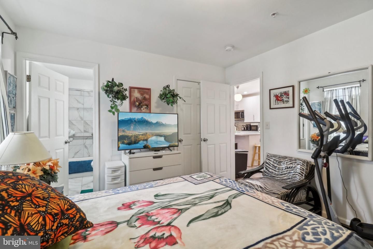 Bedroom, Fitness Equipment, Interior