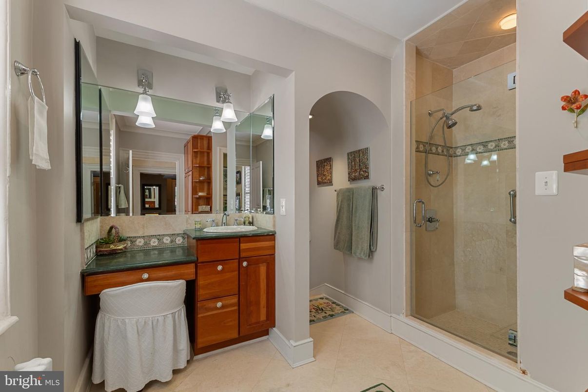 Bathroom, Glass Shower, Interior