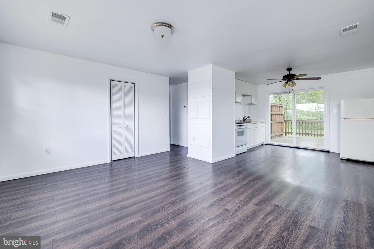Empty room, Interior, Wood Texture Flooring