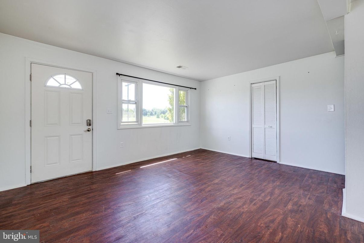 Empty room, Interior, Wood Texture Flooring