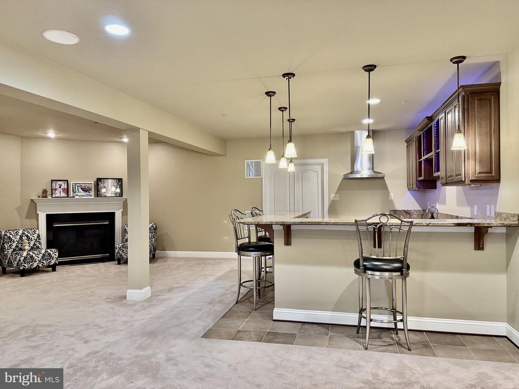 Fireplace, Interior, Pendant Lights, Recessed Lighting