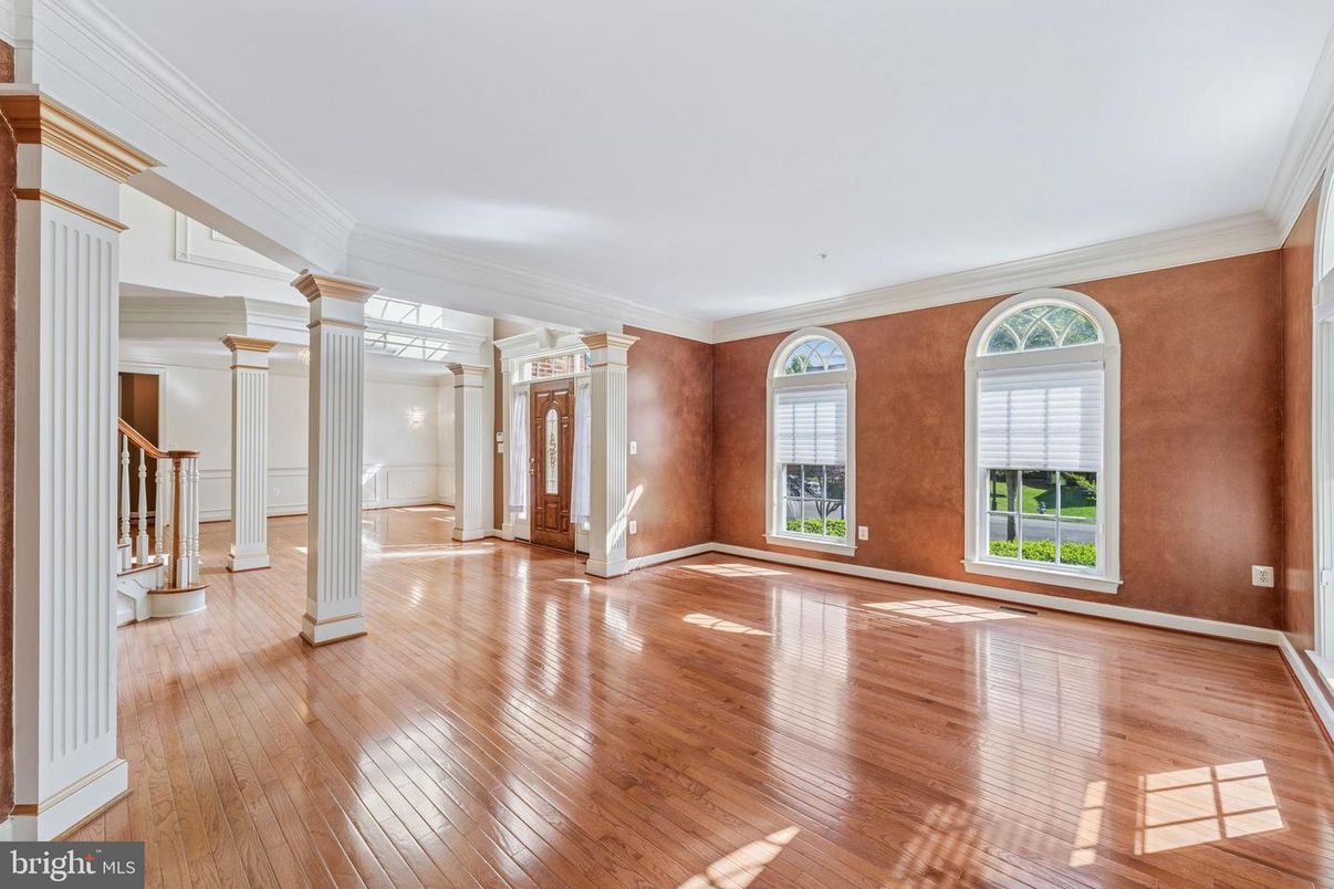Empty room, Interior, Wood Texture Flooring