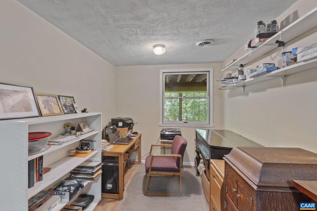 Home Office, Interior, Wood Texture Flooring