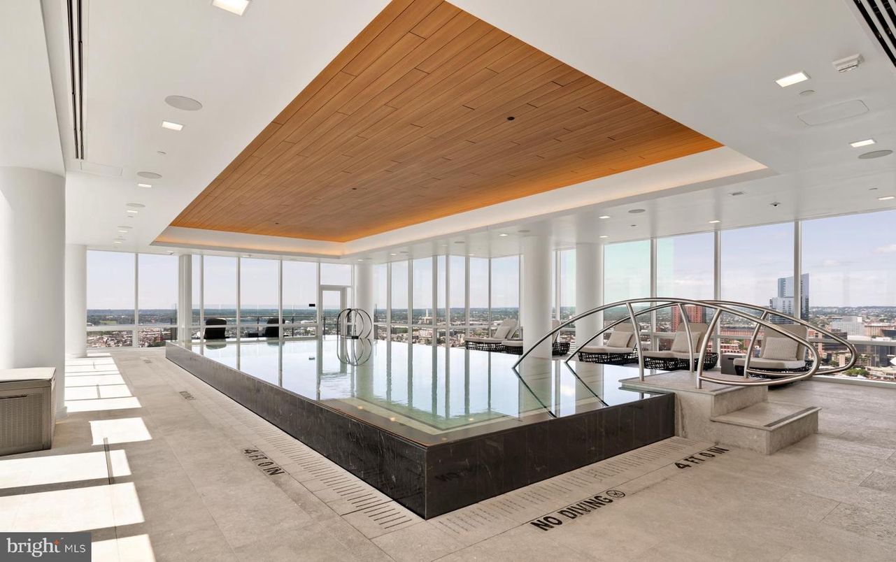Interior, Pool, Recessed Lighting, Water, Wooden Ceilings