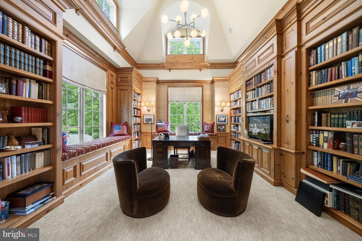 Home Office, Interior, Pendant Lights